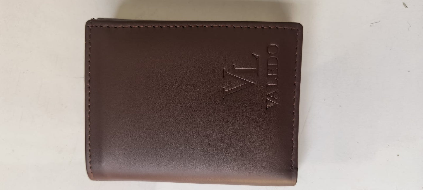 Men's Leather Trifold Wallet
