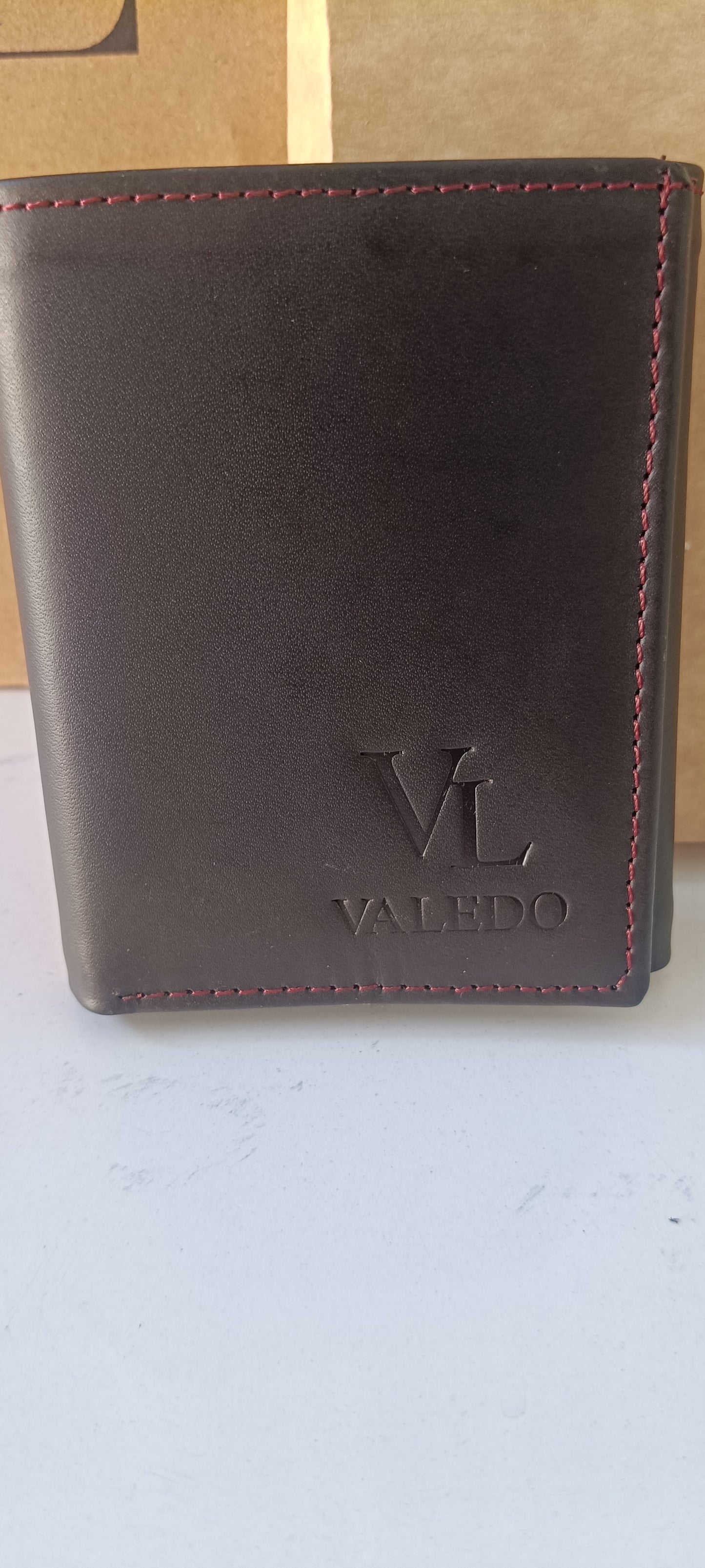 Men's Leather Trifold Wallet
