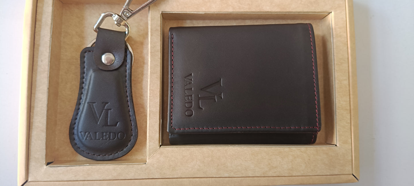 Men's Leather Trifold Wallet